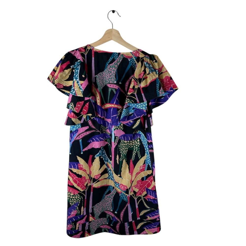 Oliphant Multicolor Ruffle Dress - Picture 6 of 10